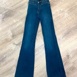 True Religion designer luxury denim jeans flare size 24